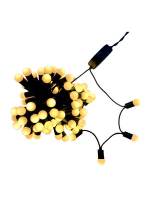 Set 100 Luces Perlas Blancas