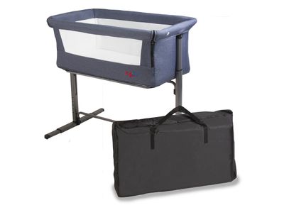 Imagen 2 del producto Cuna Colecho MySide KidGo Azul Bebesit