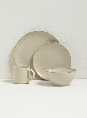 Set Vajilla Ramas 24 Piezas Cerámica