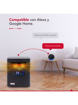 Imagen 2 del producto Estufa Infrarroja 2 en 1 Green 1500W Wifi