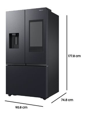 Imagen 2 del producto Refrigerador French Door No Frost 564 Litros con Family Hub RF27CG5910B1ZS