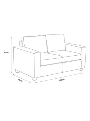 Imagen 2 del producto Sofá PU Mira 2 Cuerpos