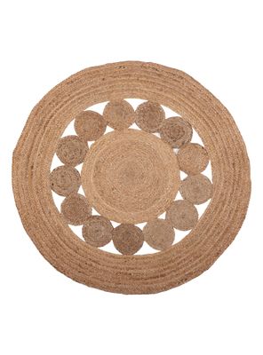 Imagen 1 del producto Alfombra Redonda Yute 120 cm Gold 16