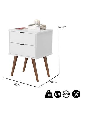 Imagen 2 del producto Velador Luxor 2 Cajones