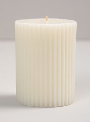 Vela Pilar Ecru 10x7 cm