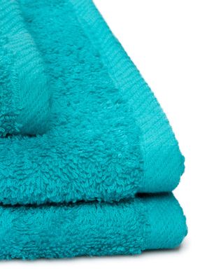 Imagen 2 del producto Set 2 Toallas de Baño + Mano 500 gr Turquesa
