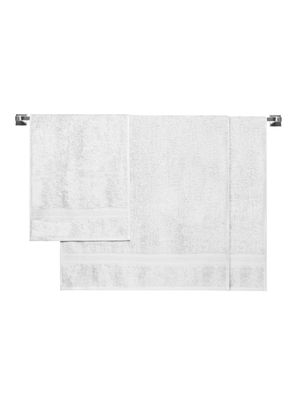 Set 2 Toallas de Baño + Mano 700 gr Blanco