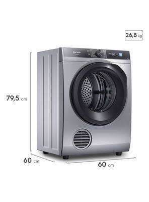 Imagen 2 del producto Secadora Carga Frontal 9 Kg Premium Care Pro 9D Silver