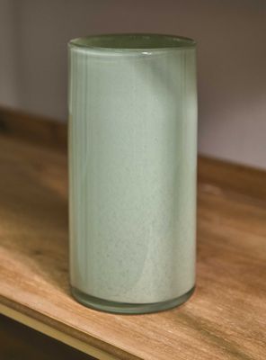 Imagen 2 del producto Jarrón Cilindro Verde L