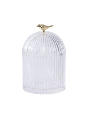 Canister Vidrio Pájaro M