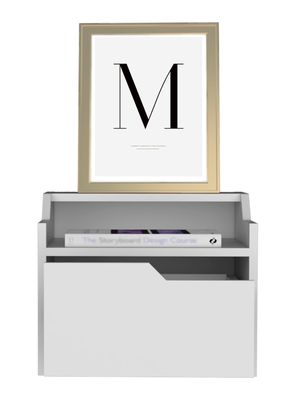 Velador Busan Flotante Blanco