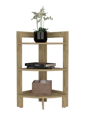 Mesa Auxiliar Esquinera Riga 3 Repisas