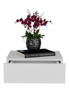 Velador Milano Flotante Blanco