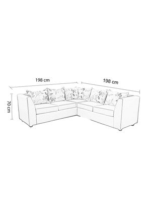 Imagen 2 del producto Seccional Dallas 5C Tela