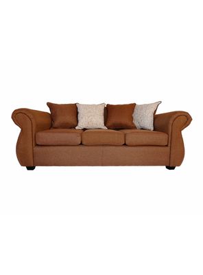 Imagen 2 del producto Juego Living Moscú Tela Sofá 3C + Pouffs