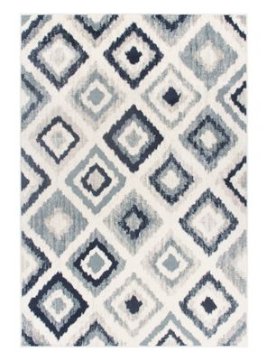 Alfombra Heatset Retro 160 x 235 cm Navy