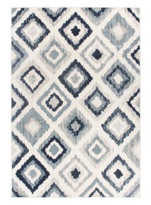 Alfombra Heatset Retro 200 x 285 cm Navy