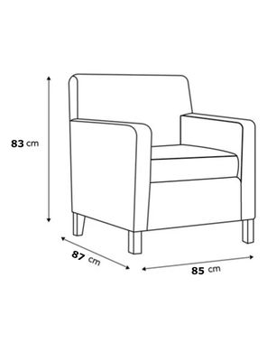 Imagen 2 del producto Sofá George 1 Cuerpo Auris