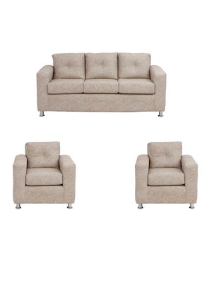 Juego Living George 311 Cuero Auris