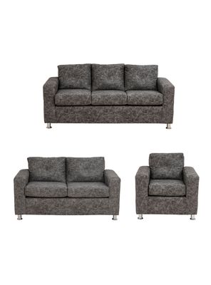 Juego Living George 321 Cuero Auris