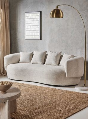 Sofá Mari 3 Cuerpos Curvo