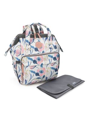 Mochila Pañalera Open Floral