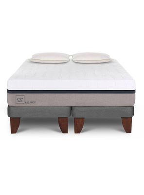 Cama Europea Balance King + Almohada Da Advance Sleep
