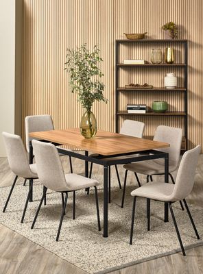 Juego Comedor 6 Sillas Austin