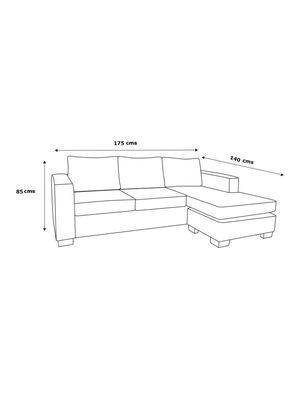 Imagen 2 del producto Seccional Emilia Cuero Sintético