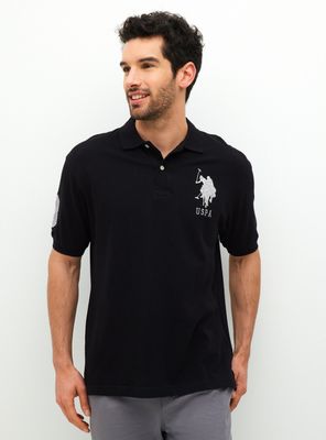 Polera Piqué Manga Corta Big Logo