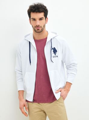 Polerón Hoodie Full Zipper Logo