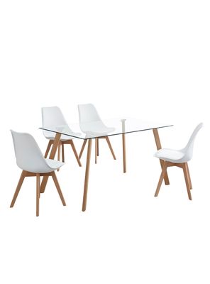 Imagen 2 del producto Juego Comedor Agnes 4 Sillas