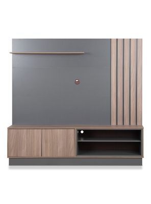 Home Tv 65"" Kahlo Gris-Nogal Africano