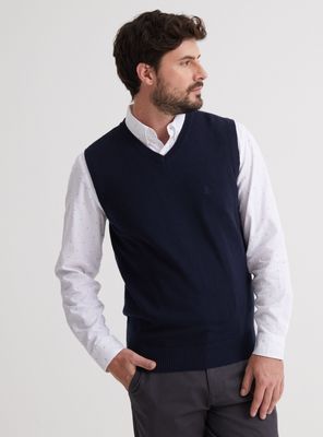 Sweater Básico Sin Mangas