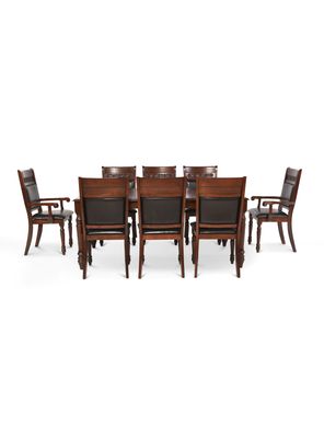 Juego de Comedor Extensible Cordobés Plus + 6 Sillas + 2 Sitiales Cic