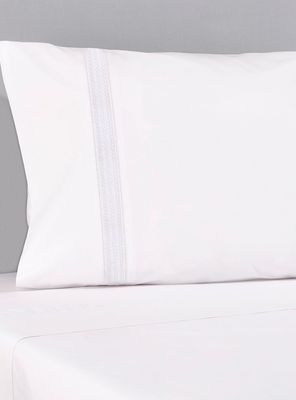 Imagen 1 del producto Sábanas King Blanco 220 Hilos Tres Espigas