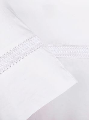 Imagen 2 del producto Sábanas King Blanco 220 Hilos Tres Espigas