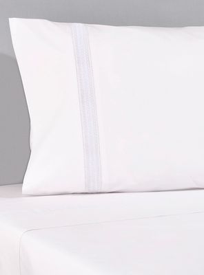 Sábanas Super King Blanco 220 Hilos Tres Espigas