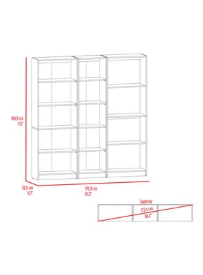 Imagen 2 del producto Combo 2 Estantes + Estante 4R Home