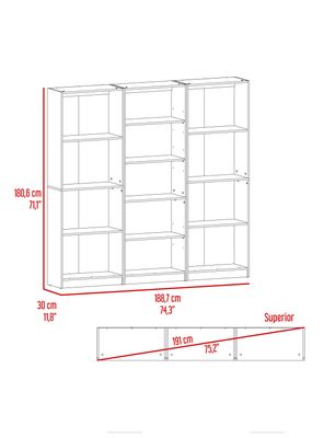 Imagen 2 del producto Combo 2 Estante 4 Repisas + Estante 5 R