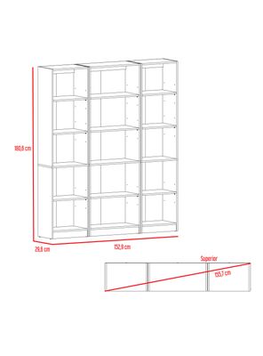 Imagen 2 del producto Combo 2 Estantes 45 cm + Estante 62 cm