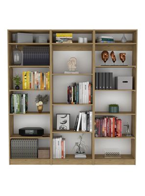 2 Estantes 5 Repisas + Estante 4R  + 3 Complementos Home