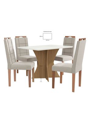 Imagen 2 del producto Juego de Comedor Trento + 4 Sillas