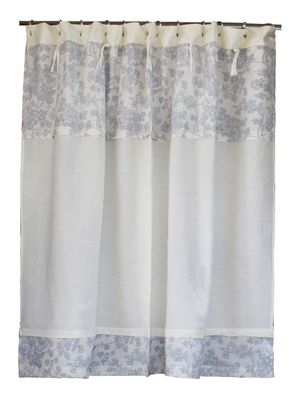 Cortina Baño Floral 180x180 cm