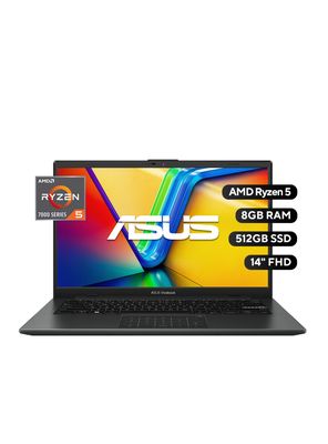 Imagen 2 del producto Notebook Vivobook Go 14 E1404 AMD Ryzen 5 8GB RAM 512GB SSD 14'' FHD 60Hz