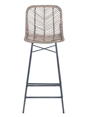 Imagen 2 del producto Silla Bar Chevron Ratán Alaniz Home