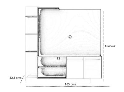 Imagen 2 del producto Rack TV 55"" Columbia