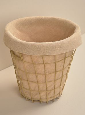 Imagen 2 del producto Canasto Blanco 20 cm