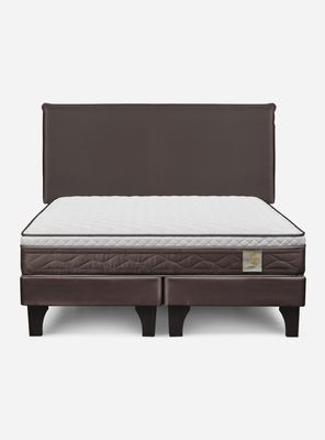 Imagen 2 del producto Cama Europea New style 4 King Base Dividida + Respaldo Maurice