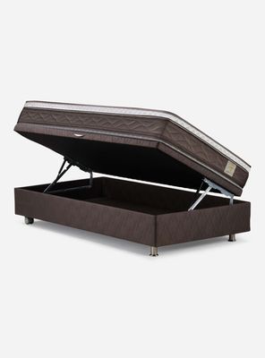 Imagen 2 del producto Boxet New style 4 1.5 Plazas + Respaldo + Velador Maurice